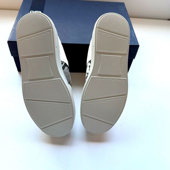 NWT Roberto Cavalli “Cavalli Class” logo hardware white low top sneaker Size 37 - Picture 16 of 16